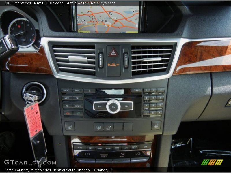 Arctic White / Almond/Mocha 2012 Mercedes-Benz E 350 Sedan