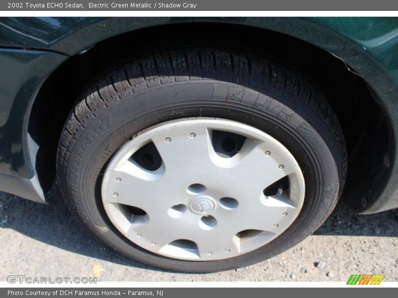 Electric Green Metallic / Shadow Gray 2002 Toyota ECHO Sedan