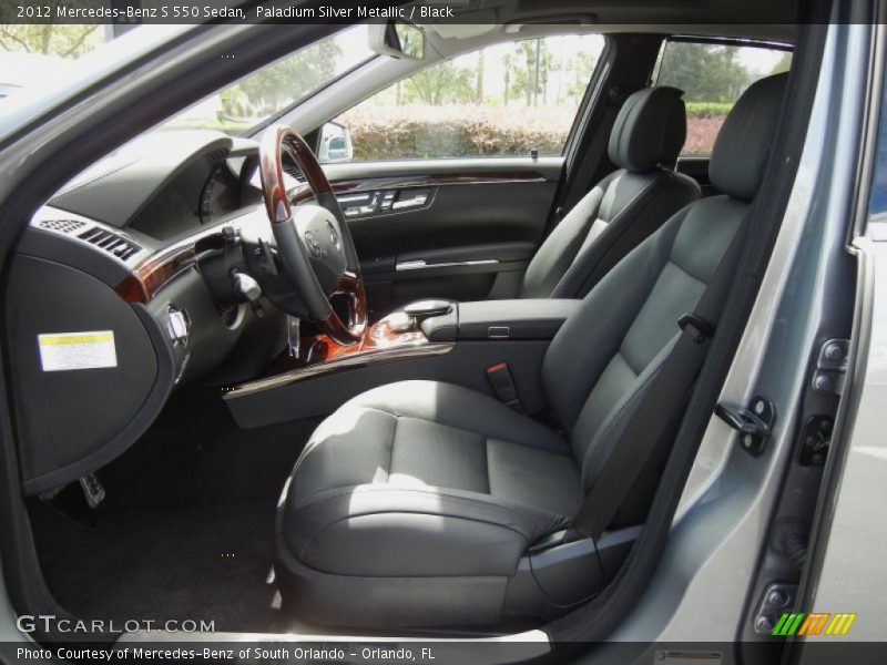  2012 S 550 Sedan Black Interior