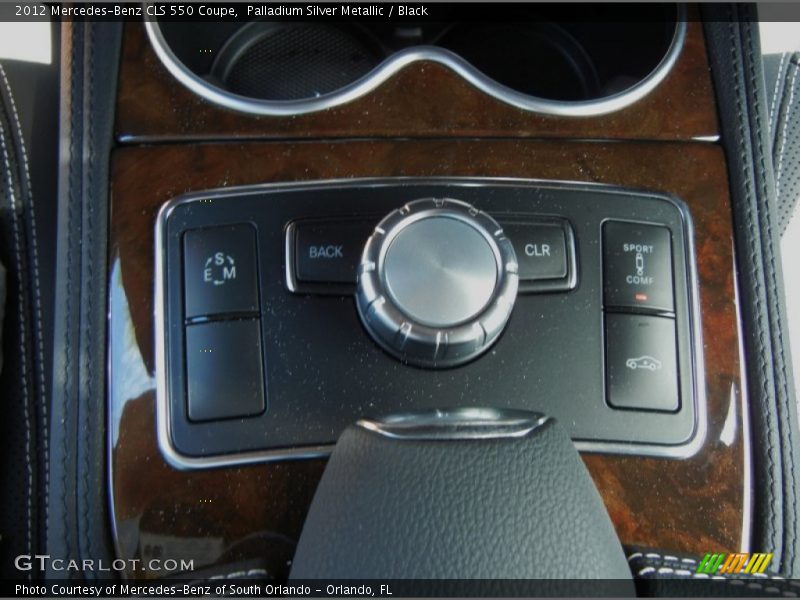 Palladium Silver Metallic / Black 2012 Mercedes-Benz CLS 550 Coupe