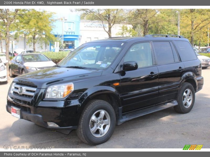 Nighthawk Black Pearl / Saddle 2006 Honda Pilot EX 4WD