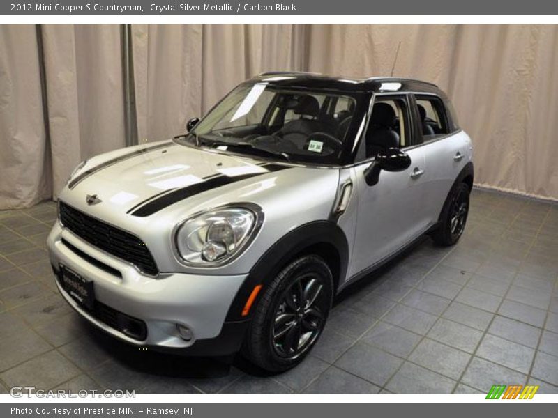 Crystal Silver Metallic / Carbon Black 2012 Mini Cooper S Countryman