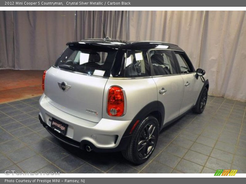 Crystal Silver Metallic / Carbon Black 2012 Mini Cooper S Countryman