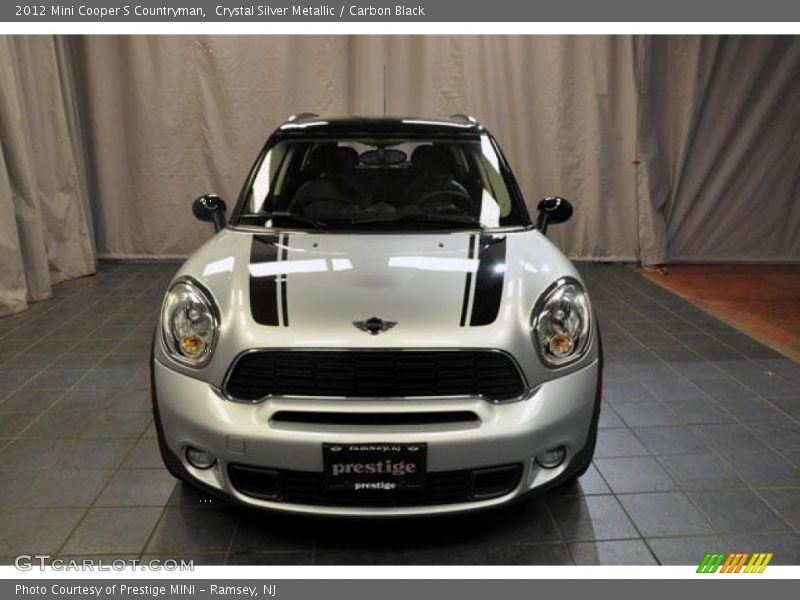 Crystal Silver Metallic / Carbon Black 2012 Mini Cooper S Countryman