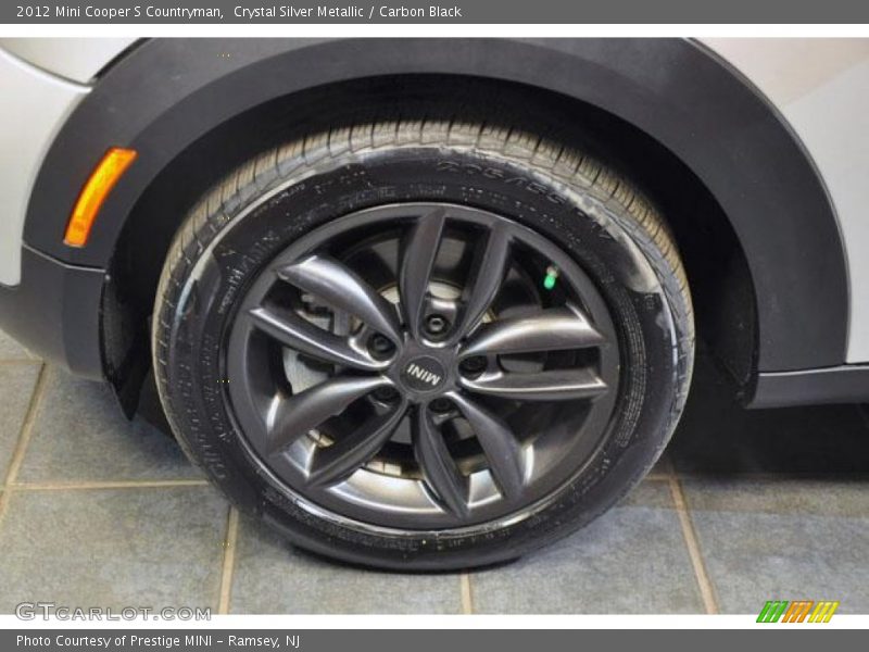 Crystal Silver Metallic / Carbon Black 2012 Mini Cooper S Countryman