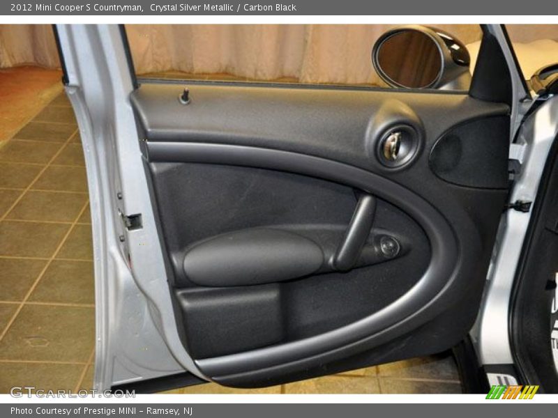 Crystal Silver Metallic / Carbon Black 2012 Mini Cooper S Countryman