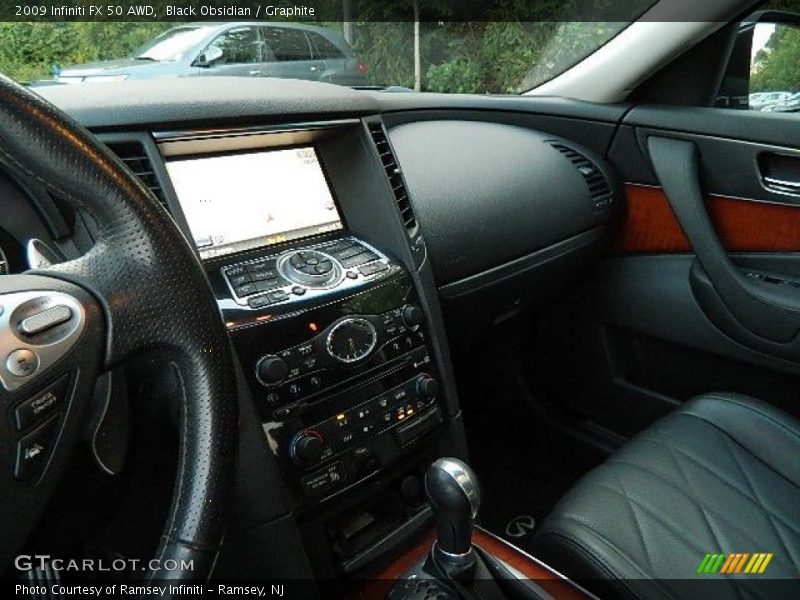 Black Obsidian / Graphite 2009 Infiniti FX 50 AWD