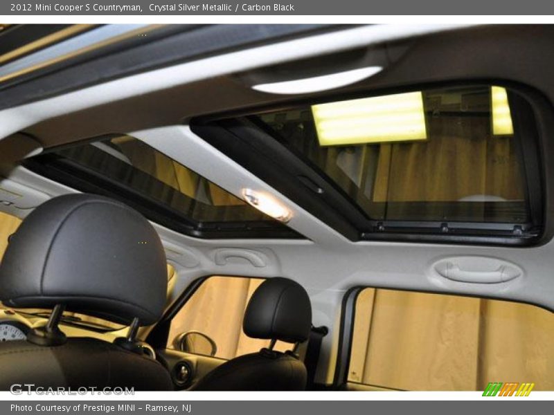 Crystal Silver Metallic / Carbon Black 2012 Mini Cooper S Countryman