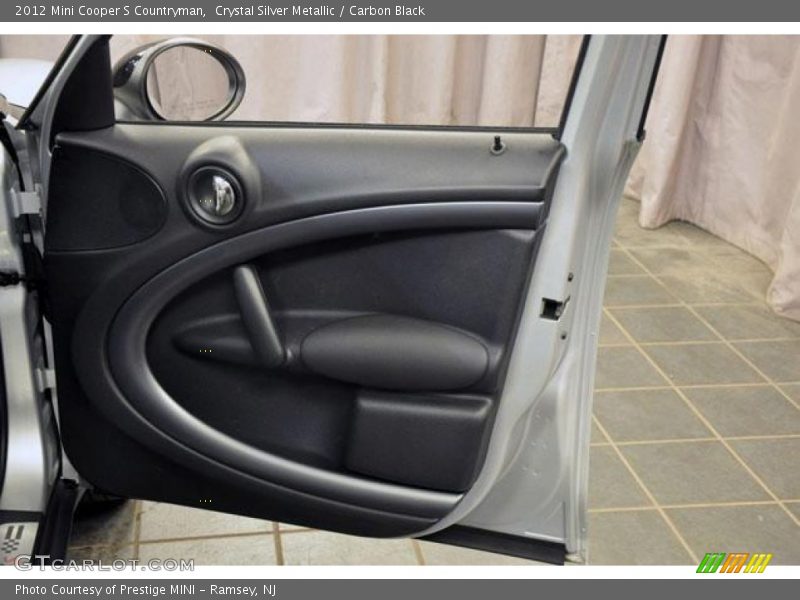 Crystal Silver Metallic / Carbon Black 2012 Mini Cooper S Countryman