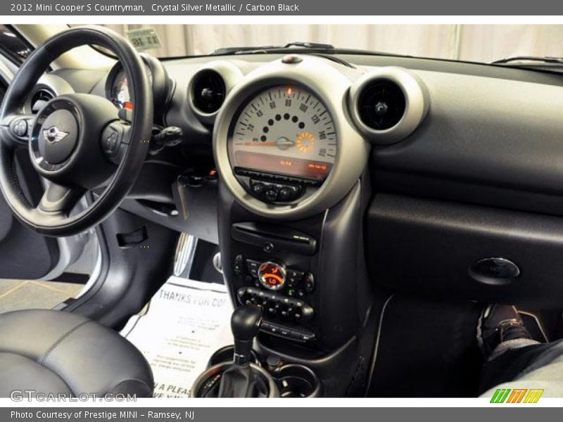Crystal Silver Metallic / Carbon Black 2012 Mini Cooper S Countryman