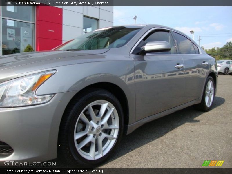 Precision Gray Metallic / Charcoal 2009 Nissan Maxima 3.5 S