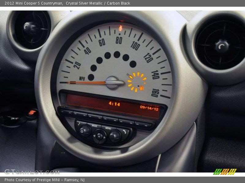 Crystal Silver Metallic / Carbon Black 2012 Mini Cooper S Countryman