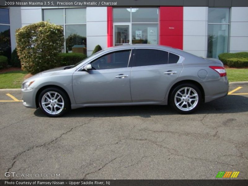 Precision Gray Metallic / Charcoal 2009 Nissan Maxima 3.5 S