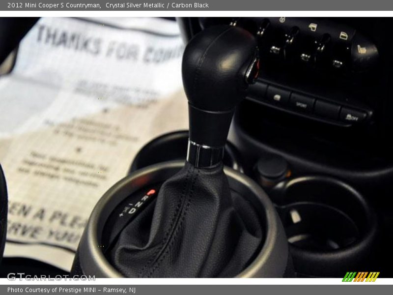 Crystal Silver Metallic / Carbon Black 2012 Mini Cooper S Countryman