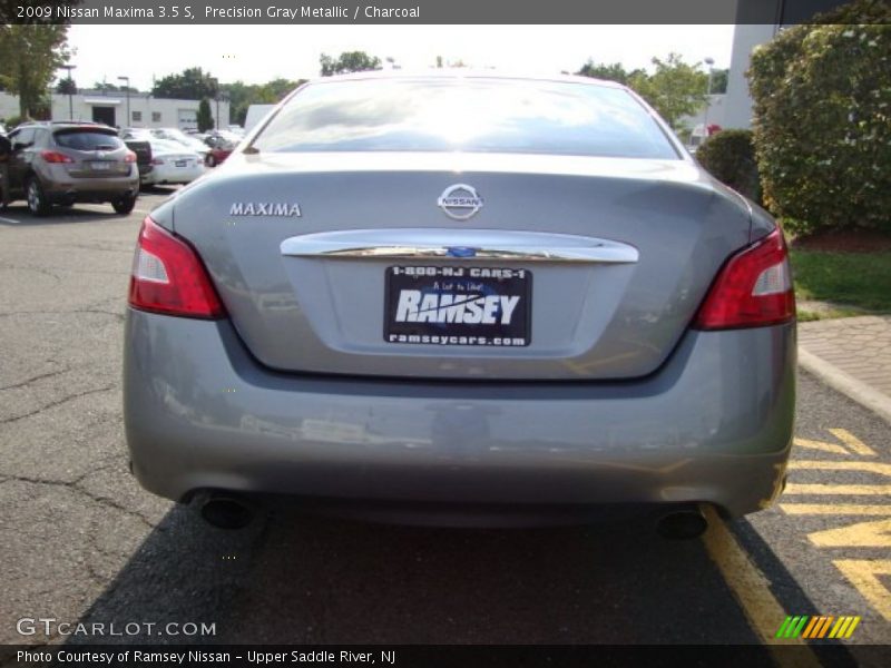 Precision Gray Metallic / Charcoal 2009 Nissan Maxima 3.5 S