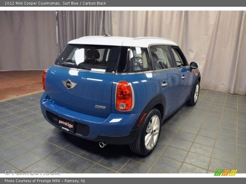 Surf Blue / Carbon Black 2012 Mini Cooper Countryman