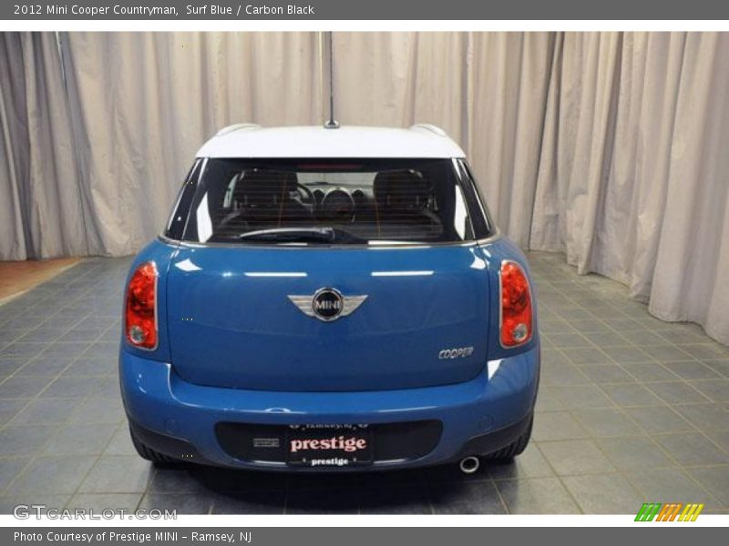 Surf Blue / Carbon Black 2012 Mini Cooper Countryman