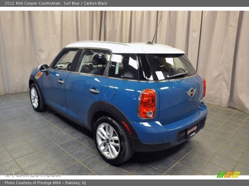 Surf Blue / Carbon Black 2012 Mini Cooper Countryman