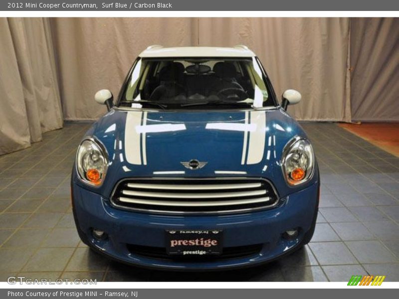 Surf Blue / Carbon Black 2012 Mini Cooper Countryman