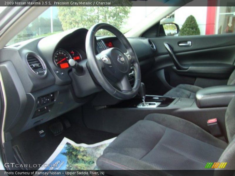 Precision Gray Metallic / Charcoal 2009 Nissan Maxima 3.5 S