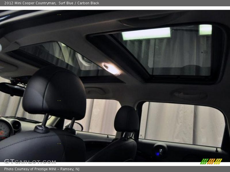 Surf Blue / Carbon Black 2012 Mini Cooper Countryman