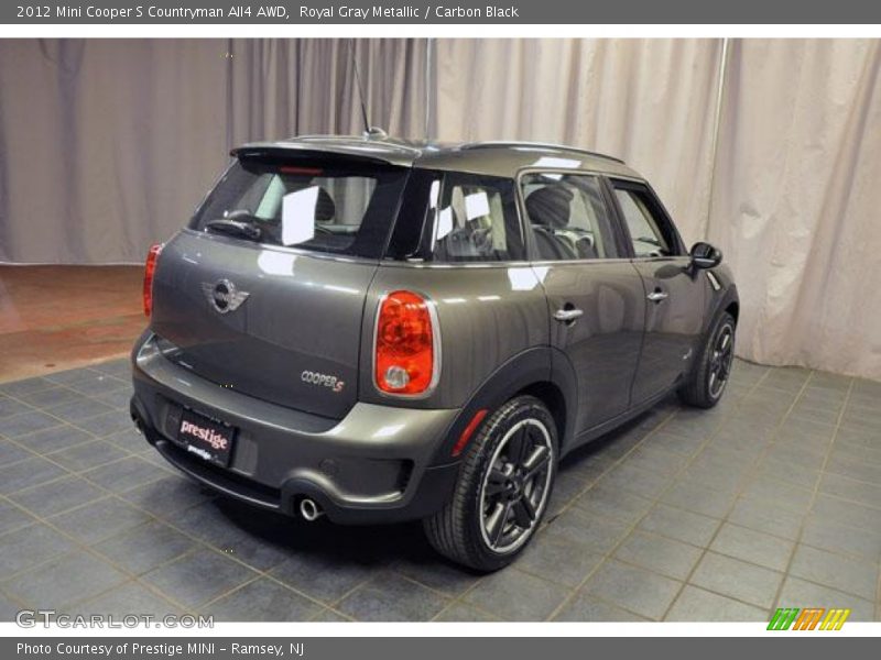 Royal Gray Metallic / Carbon Black 2012 Mini Cooper S Countryman All4 AWD