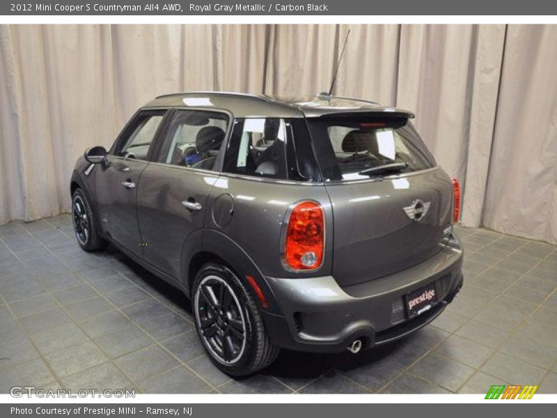 Royal Gray Metallic / Carbon Black 2012 Mini Cooper S Countryman All4 AWD
