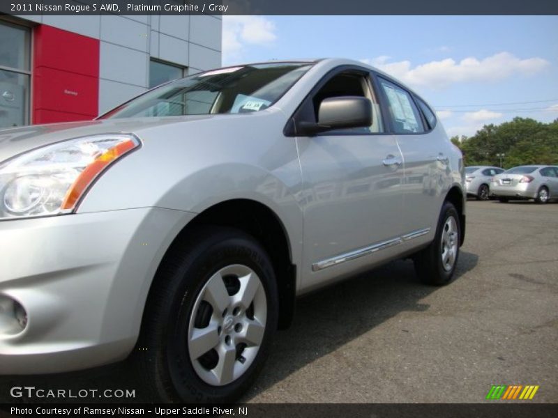 Platinum Graphite / Gray 2011 Nissan Rogue S AWD
