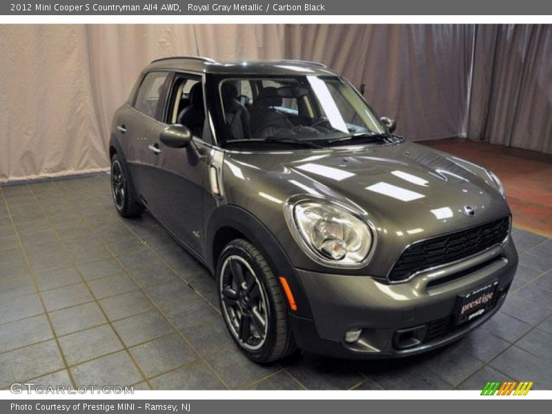 Royal Gray Metallic / Carbon Black 2012 Mini Cooper S Countryman All4 AWD