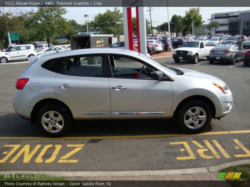 Platinum Graphite / Gray 2011 Nissan Rogue S AWD