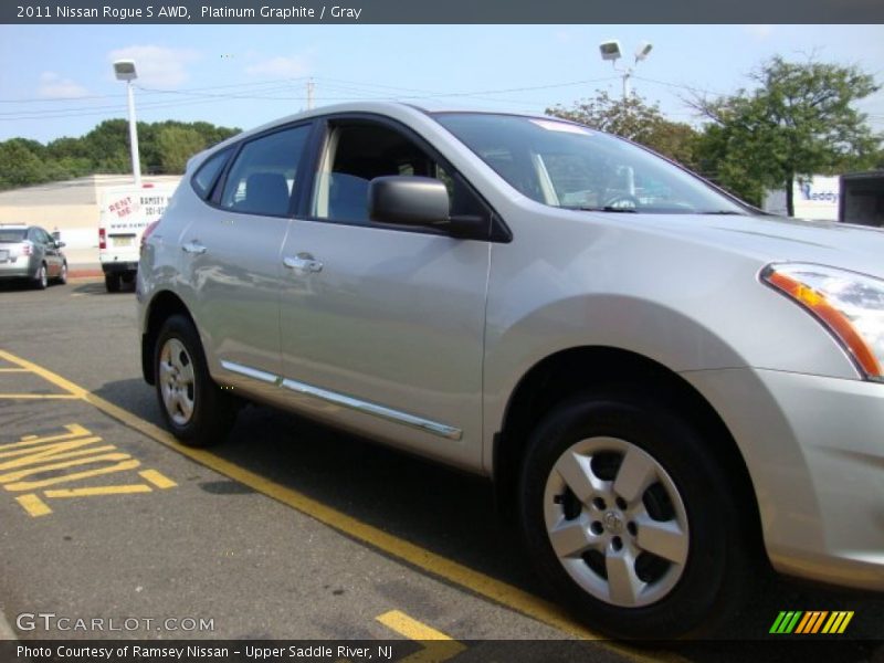 Platinum Graphite / Gray 2011 Nissan Rogue S AWD