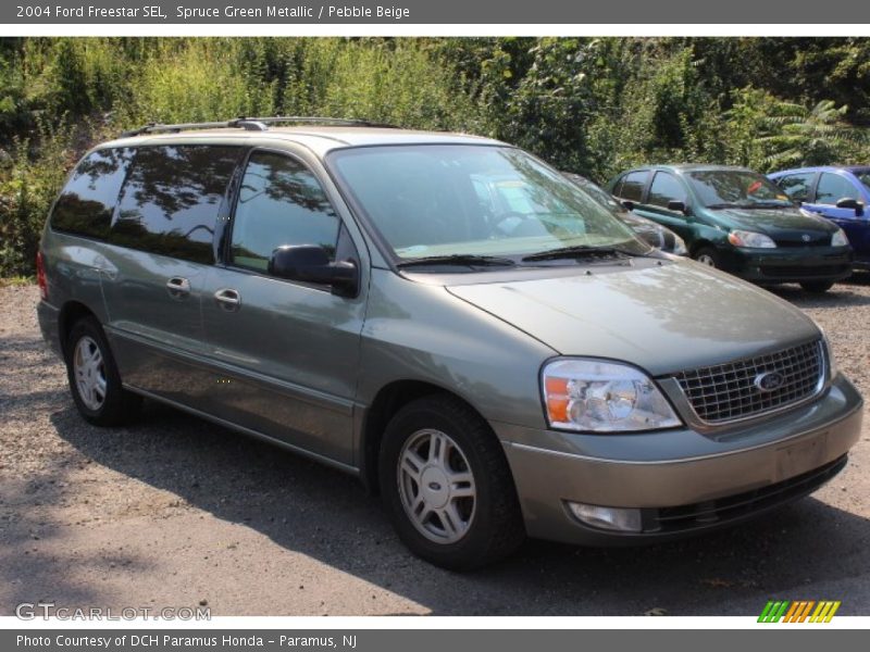 Spruce Green Metallic / Pebble Beige 2004 Ford Freestar SEL