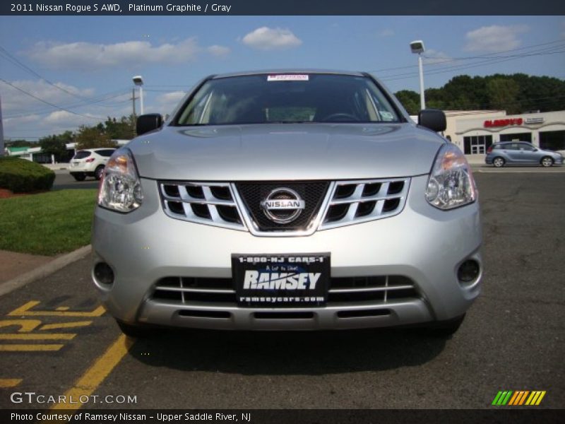 Platinum Graphite / Gray 2011 Nissan Rogue S AWD