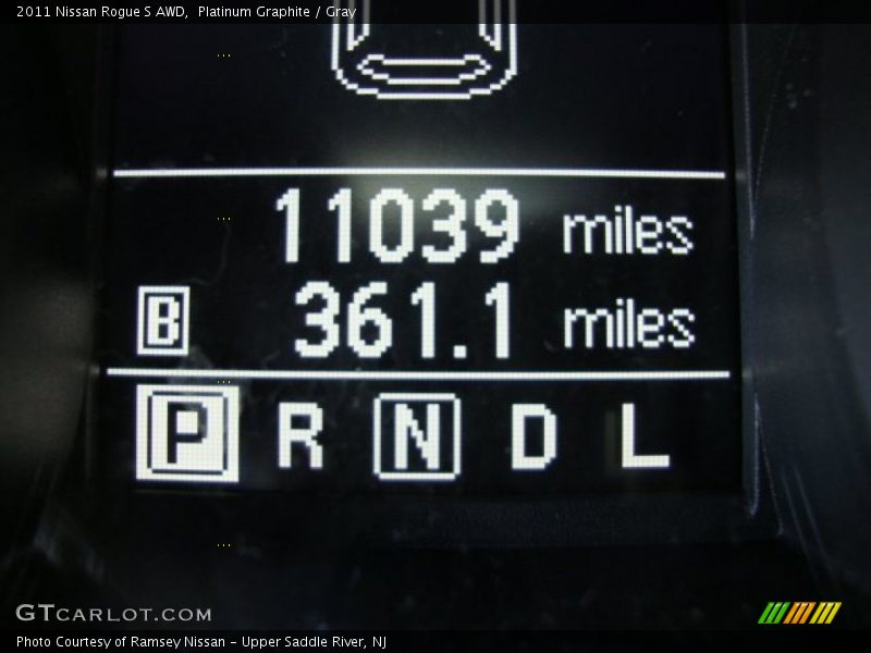 Platinum Graphite / Gray 2011 Nissan Rogue S AWD