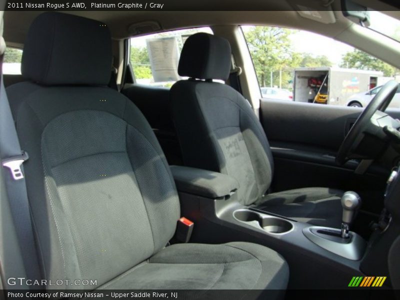 Platinum Graphite / Gray 2011 Nissan Rogue S AWD