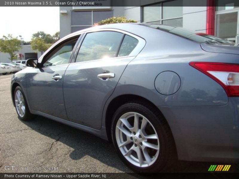 Ocean Gray / Charcoal 2010 Nissan Maxima 3.5 S