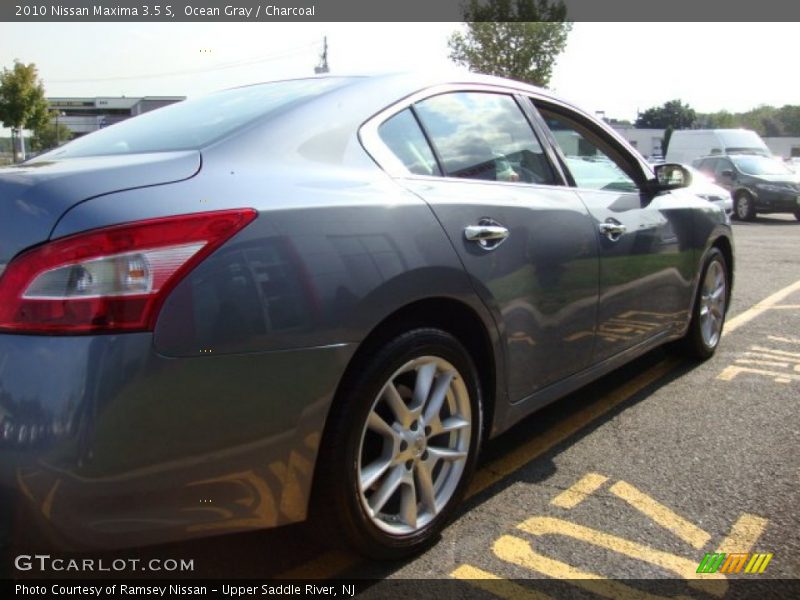 Ocean Gray / Charcoal 2010 Nissan Maxima 3.5 S
