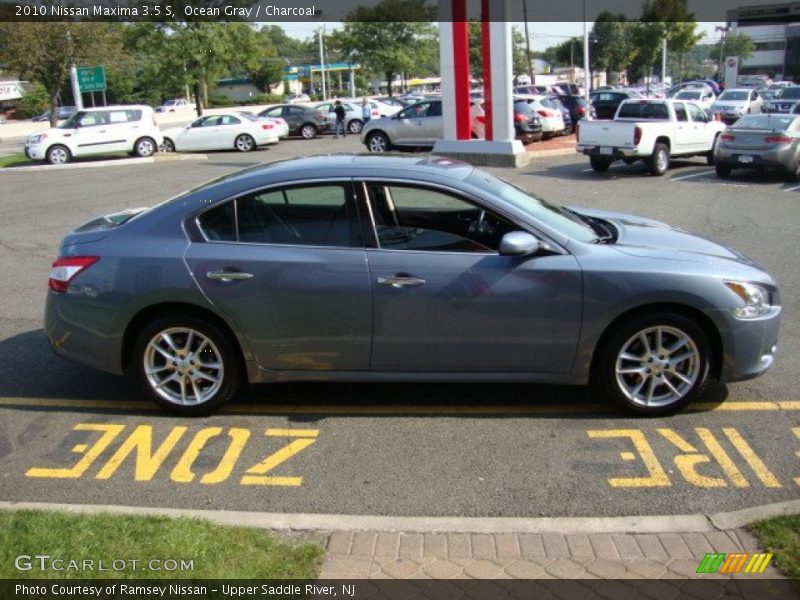 Ocean Gray / Charcoal 2010 Nissan Maxima 3.5 S