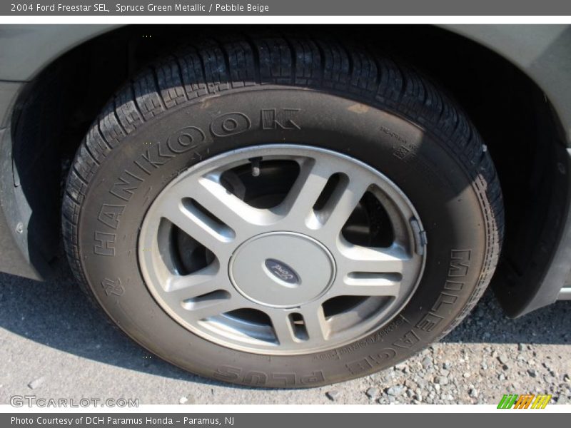 Spruce Green Metallic / Pebble Beige 2004 Ford Freestar SEL
