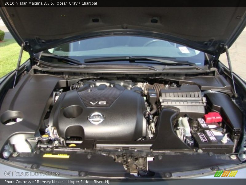 Ocean Gray / Charcoal 2010 Nissan Maxima 3.5 S