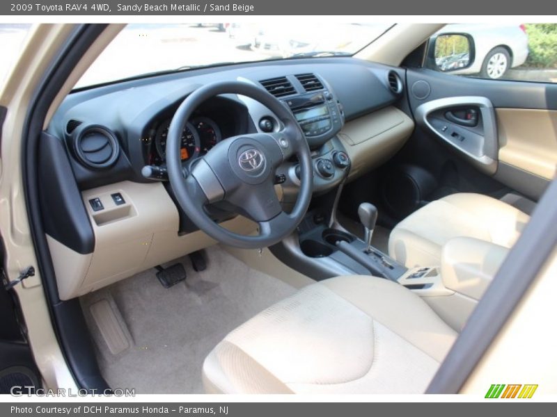 Sandy Beach Metallic / Sand Beige 2009 Toyota RAV4 4WD