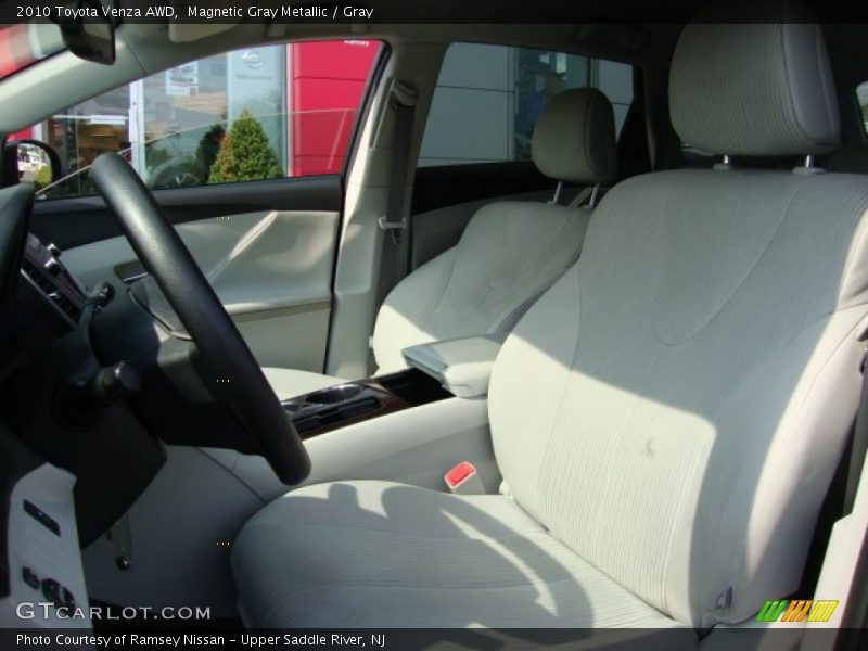 Magnetic Gray Metallic / Gray 2010 Toyota Venza AWD