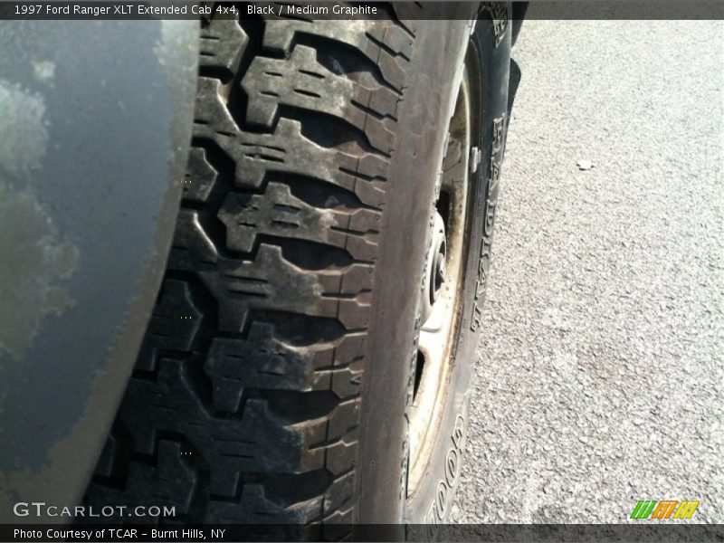 Black / Medium Graphite 1997 Ford Ranger XLT Extended Cab 4x4