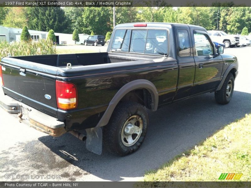 Black / Medium Graphite 1997 Ford Ranger XLT Extended Cab 4x4