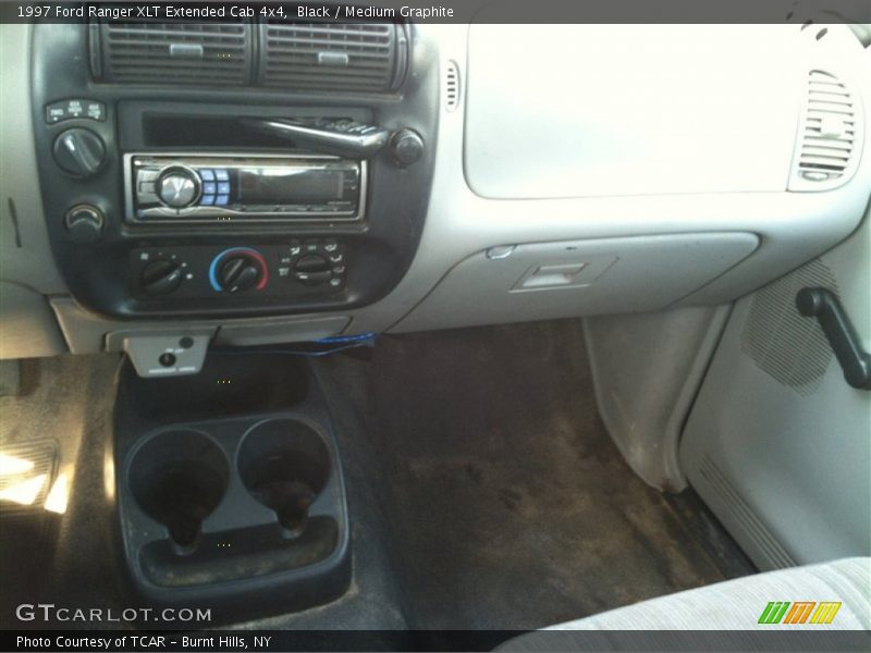 Black / Medium Graphite 1997 Ford Ranger XLT Extended Cab 4x4