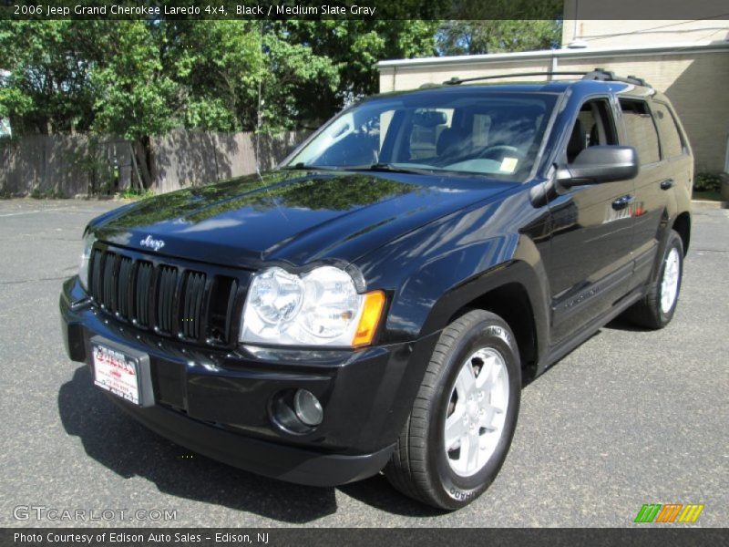 Black / Medium Slate Gray 2006 Jeep Grand Cherokee Laredo 4x4