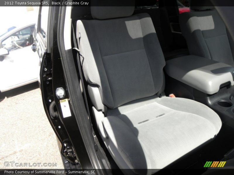 Black / Graphite Gray 2012 Toyota Sequoia SR5