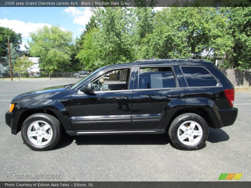 Black / Medium Slate Gray 2006 Jeep Grand Cherokee Laredo 4x4