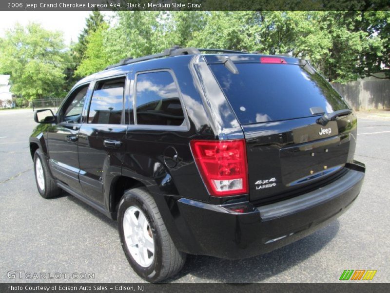 Black / Medium Slate Gray 2006 Jeep Grand Cherokee Laredo 4x4