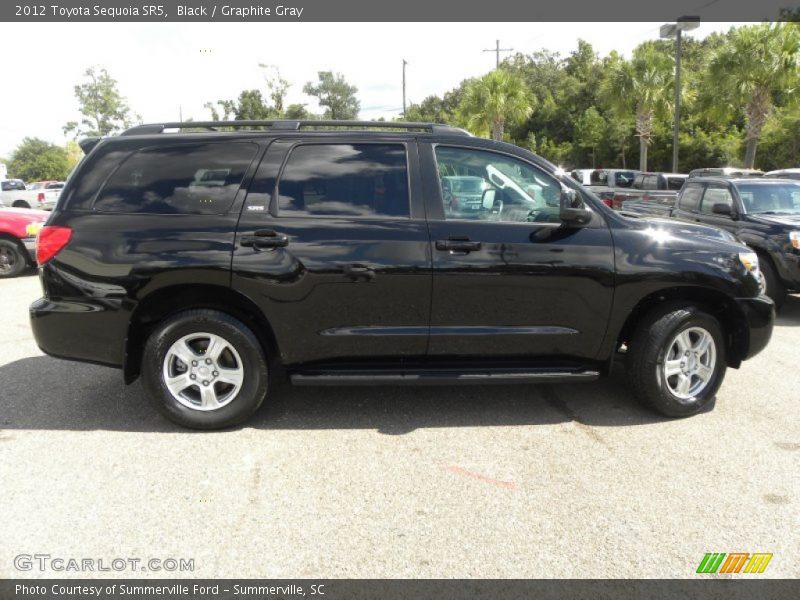Black / Graphite Gray 2012 Toyota Sequoia SR5